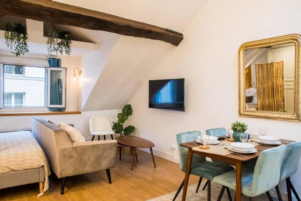 Spacious Studio In Paris Hyper Center - Smart Tv & Wifi - 4P Exterior photo